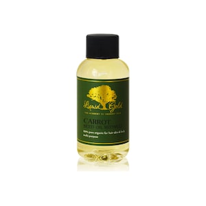 2 Oz Carrot Seed Oil REFINED Cold Pressed Pure & Organic Health Care Skin Care Carrier Oil by Liquid Gold