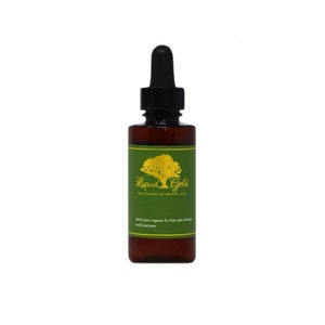 2 Oz with Glass Dropper Chia Seed Oil UNREFINED Cold Pressed Pure & Organic Health Skin Care Carrier Oil Hair by Liquid Gold