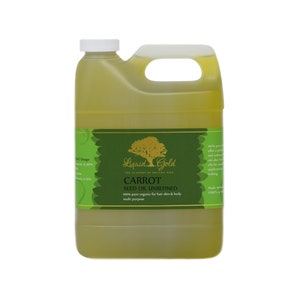 32 Oz Carrot Seed Oil UNREFINED Cold Pressed Pure & Organic Health Care Skin Care Carrier Oil by Liquid Gold